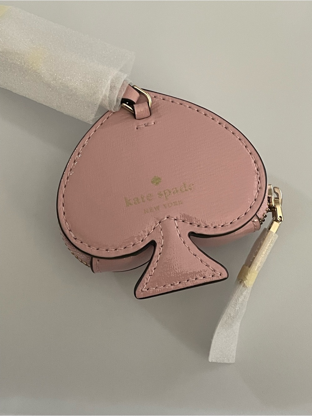Kate Spade ♠️ PINK SPADE 3D BAG CHARM